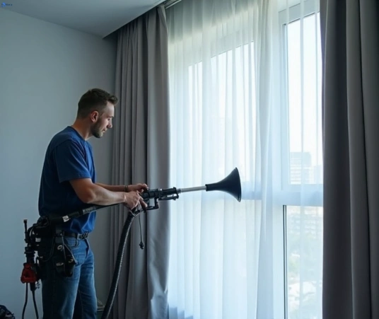 Professional drapes cleaning process tools Matty Curtain Cleaning aspendale-vic
