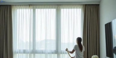 Delicate sheer drape cleaning aspendale-vic Matty Curtain Cleaning