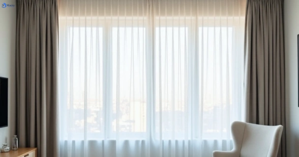 Restored vibrant drapes in aspendale-vic QLD after Matty Curtain Cleaning